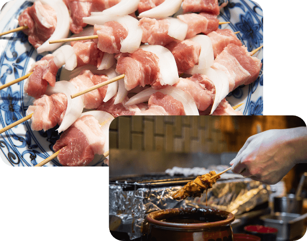 やきとんに特化「ぶたもん」